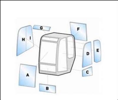 Kubota Mini Excavator Glass Parts 